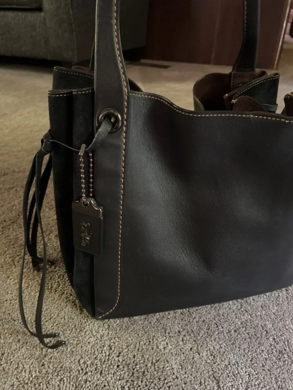 Coach inside clean